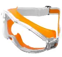 Concealer Clear Anti-Fog Dual Mold Safety Goggle Clear Len