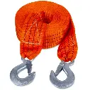 Nylon Tow Strap with Hooks 2”x20’ Car Vehicle Heavy Duty Recovery Rope 20,000 lbs Capacity Tow Rope for Car Truck Jeep ATV SUV