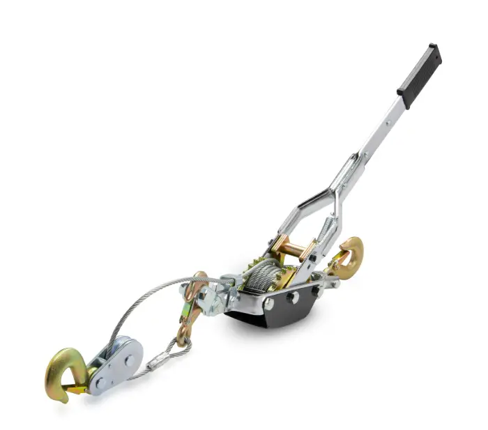 CE Wire Rope Hand Pulling Ratchet Cable Puller, Manual Ratchet Cable Winch Puller