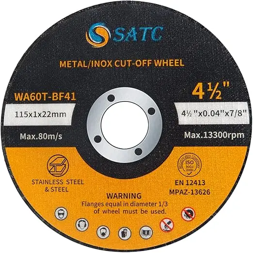 S SATC Cut Off Wheel 25/50/100Pcs Cut Off Wheels Fits Any Angle Grinder