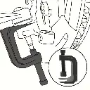 2.3/8" Inches Adjustable Ball Joint Puller