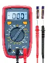 Digital Multimeter Tester 2000 Counts with DC AC Voltmeter and Ohm Volt Amp Meter; Measures Voltage, Current, Resistance, Continuity and Diode， BLUE