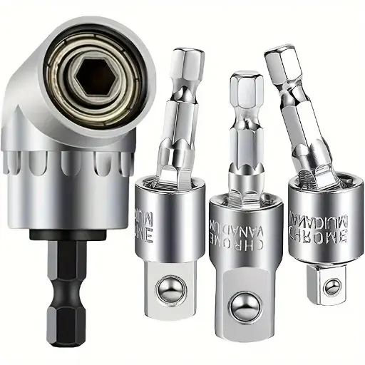 [308-YA-10] #1 Palletized Bundle - 4pcs/set, 105 Degree Angle Screwdriver Socket Holder Adapter  