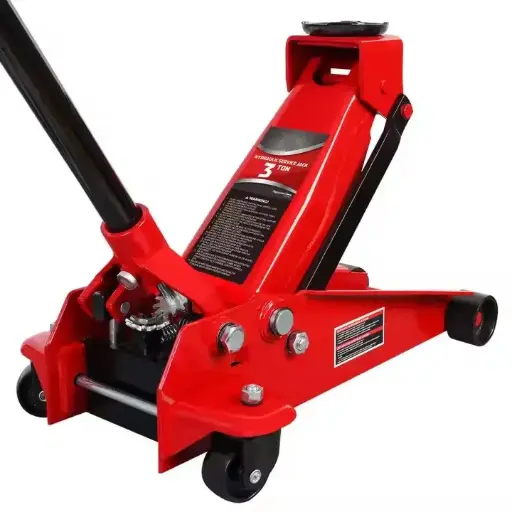 [275-AM-10] Floor Jack 3 Ton Capacity Fast Lift Service Jack Steel Heavy Duty Hydraulic Car Jack