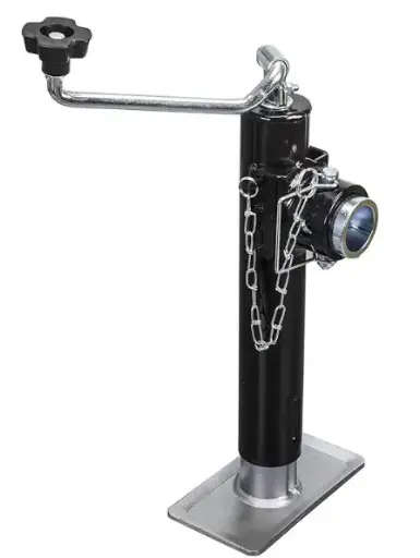 [593-HA-10] BIG RED 2000 LBs Capacity Weld on Pipe Mount Swivel Trailer Jack, ATR39003R