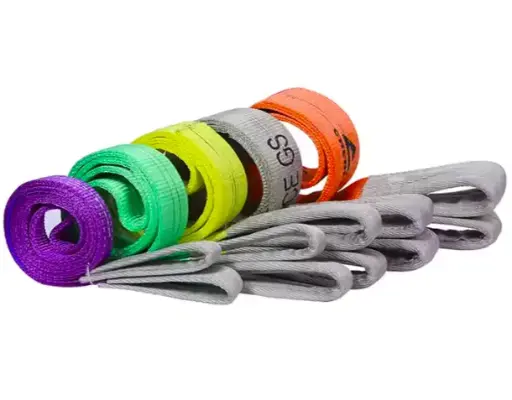 Color Polyester Endless Round Sling, Heavy Duty Poly Lifting Sling, Tons Capacity