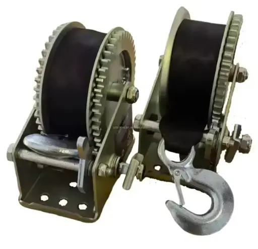 Cable Puller Strap with Hook Boat Trailer Winch Stainless Steel Post Trailer with Mast Hand Trailer