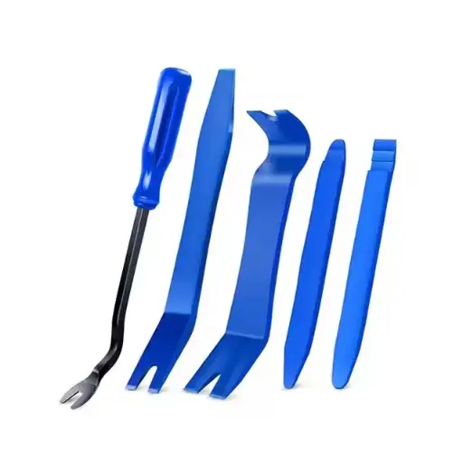 5pcs Car Interior Removal Tool Kit, No Scratch Pry Tool Kit for Removing Door Cleats And Audio Dashboard