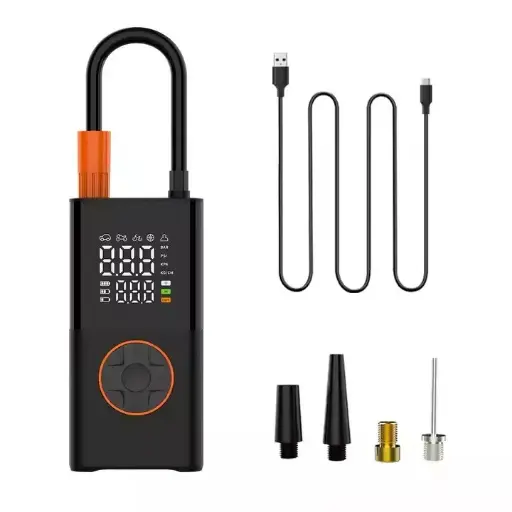 [275-BN-50] Electric Portable Cordless Tire Inflator Dual-Screen Digital air Pump for Car Tire Tyre Inflators Car air Compressor