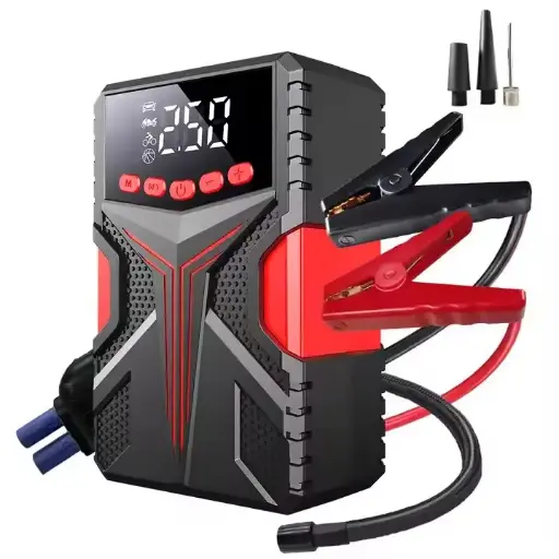 [275-BQ-50] 4 in 1 Functions 2000A Portable Jump Starter Air Compressor Car Jump Starter Air Pump Battery Booster Tire Inflator